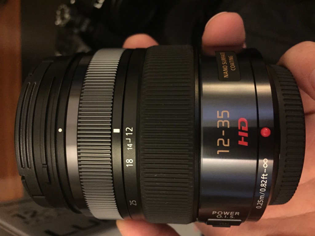 Panasonic 4/3 12-35 lens